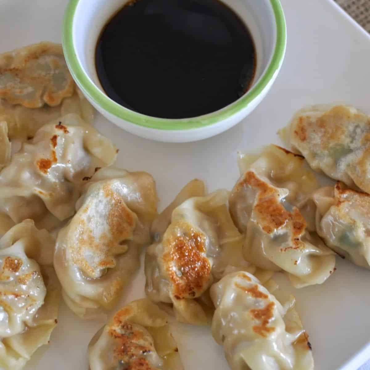 Pork and shiitake mushroom dumplings