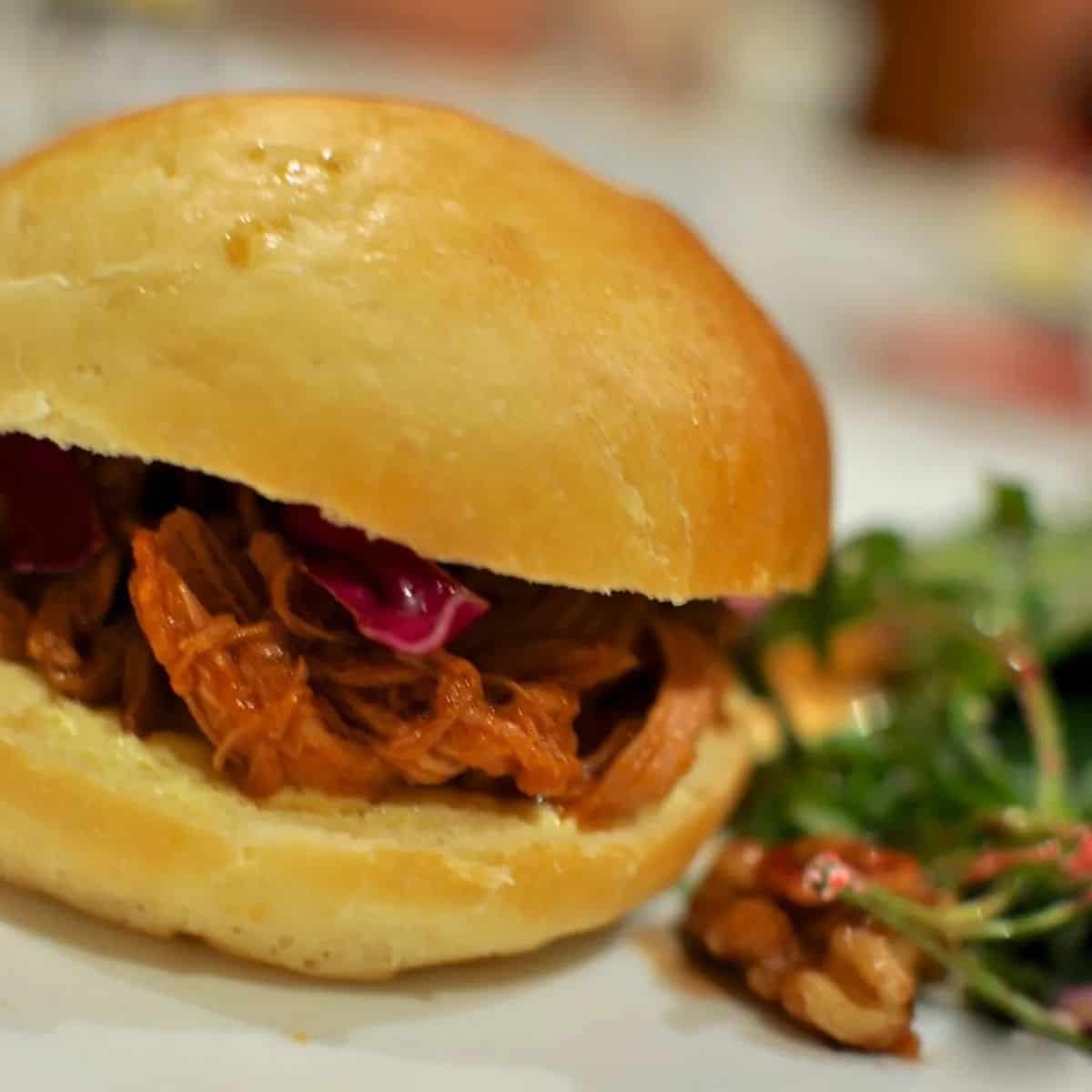 Pulled pork sliders