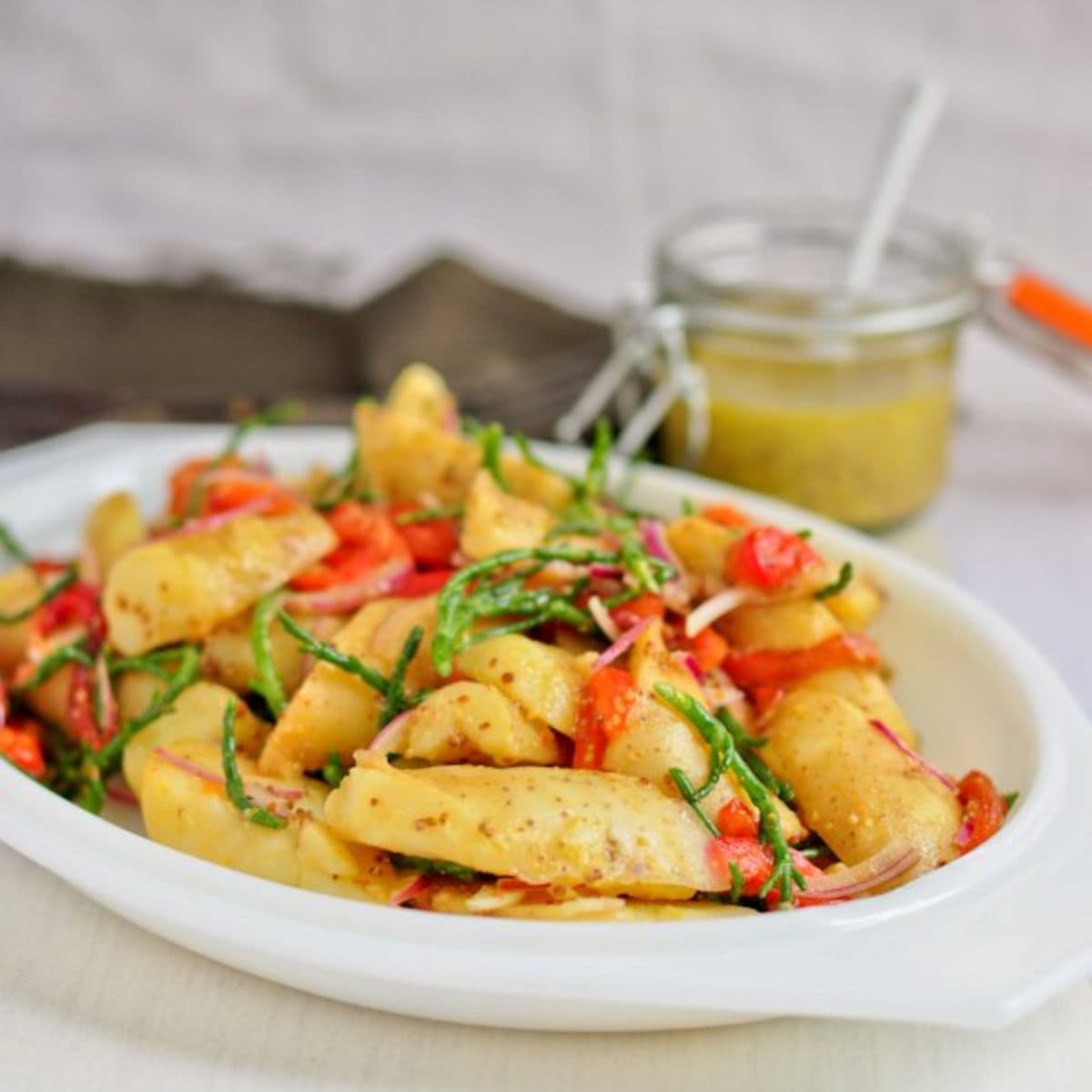 Samphire and Kipfler Potato Salad