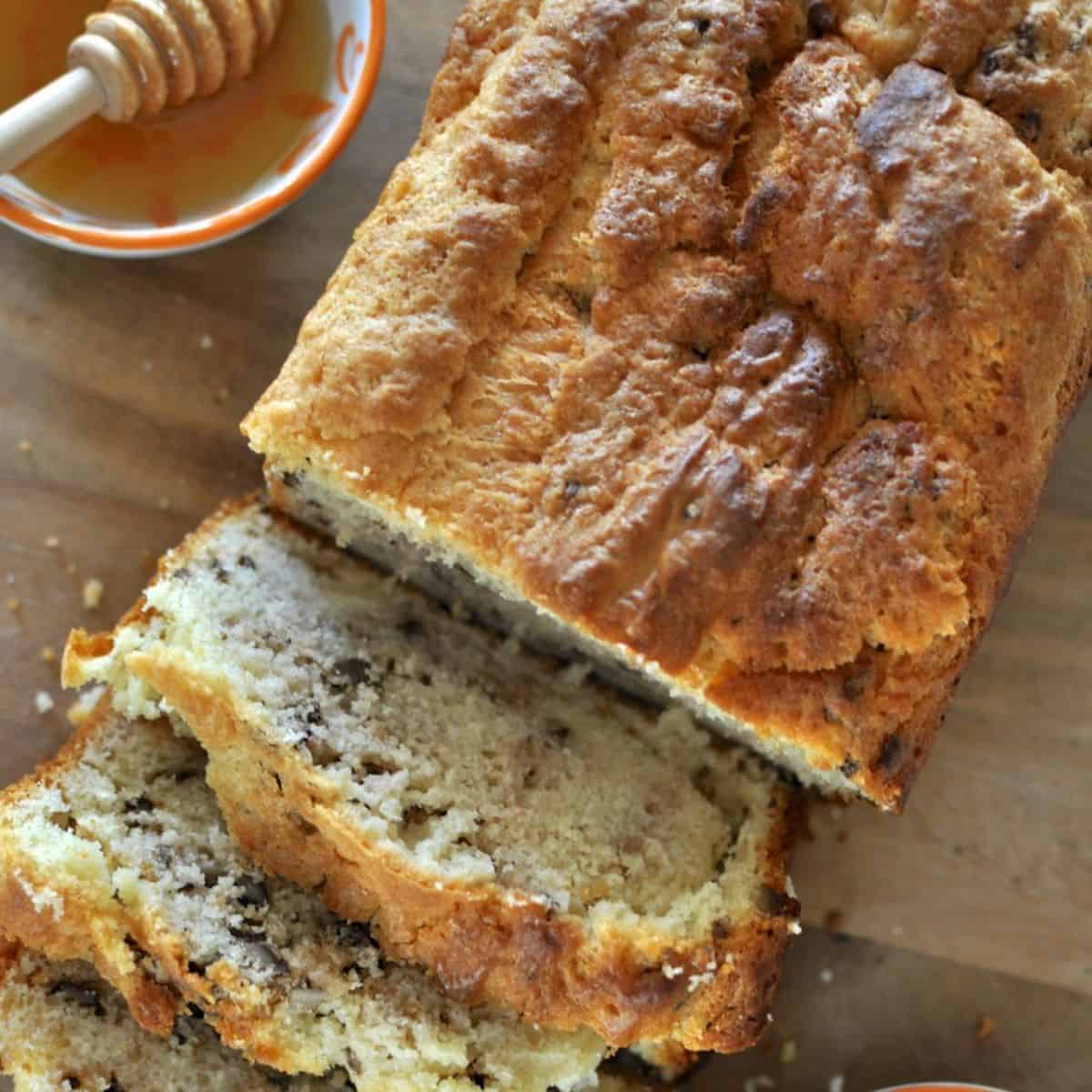 Walnut soda bread